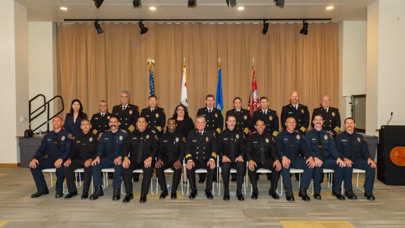 On Wednesday, May 15, 2024, the County of Los Angeles Fire Department (LACoFD) hosted a promotional ceremony at the Rowland Heights Community Center in the City of Rowland Heights.