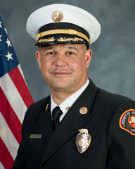 Portrait image of Fire Chief Eswald