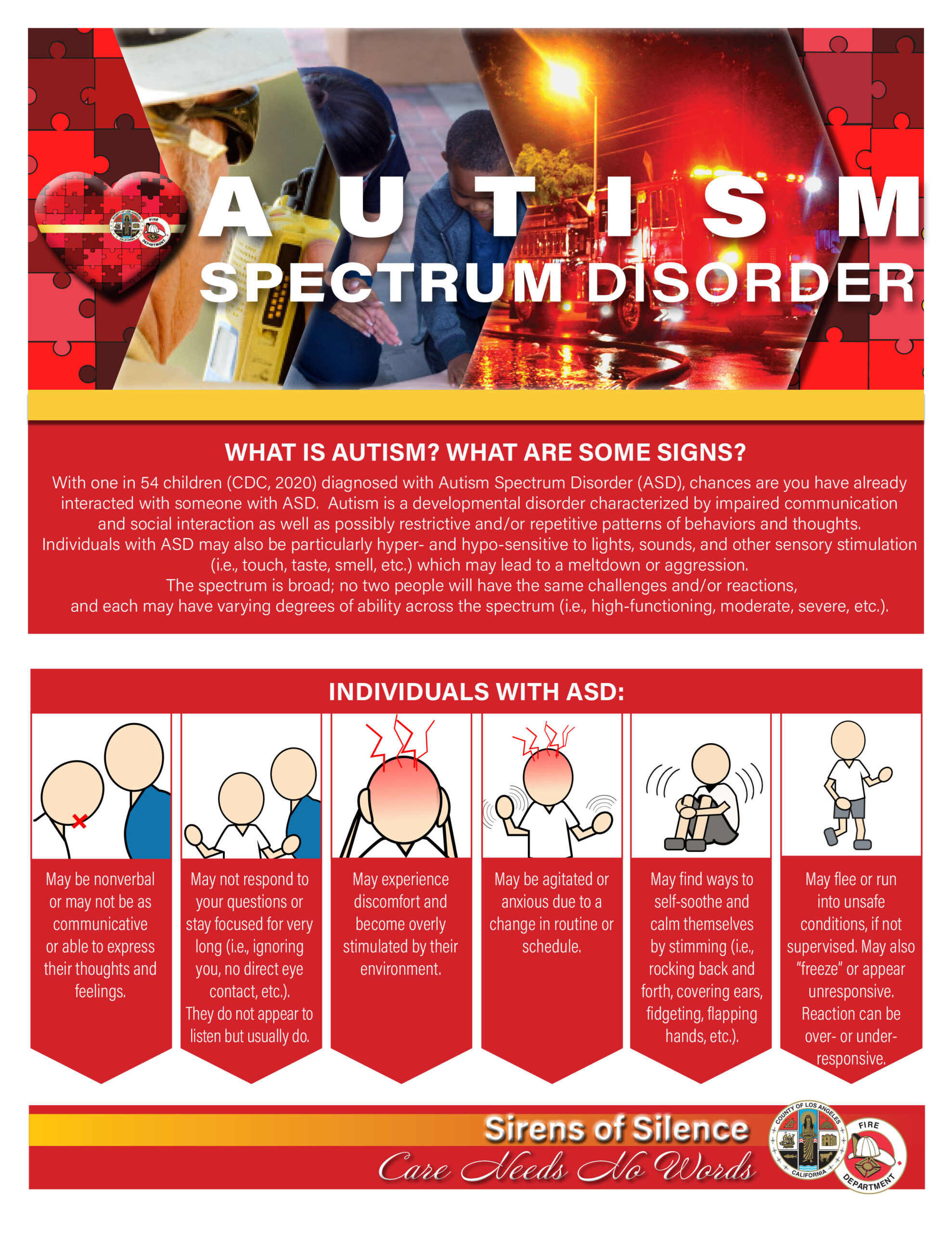Sirens of Silence for Autism Tips and Advice FINAL-1 – Fire Department