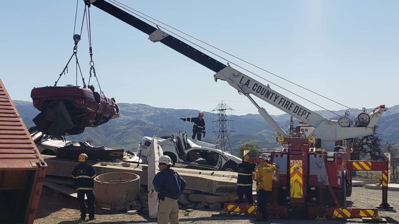 LACoFD Trains 12 New USAR Heavy Rescue Technicians