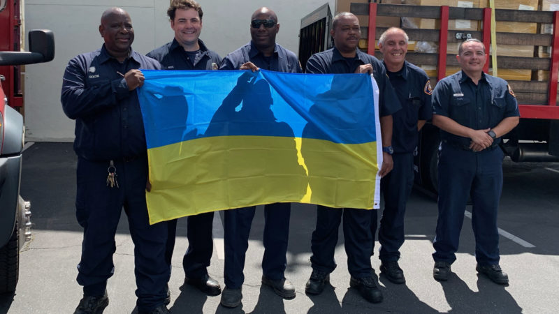 The Los Angeles County Fire Department (LACoFD) continues to assist with the local and national effort to gather more donated surplus equipment and medical supplies to help first responders in the country of Ukraine.