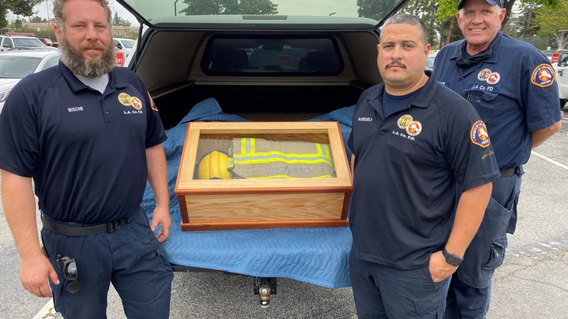 Crafts Section Creates a Memento Box for FF Flagler's Family