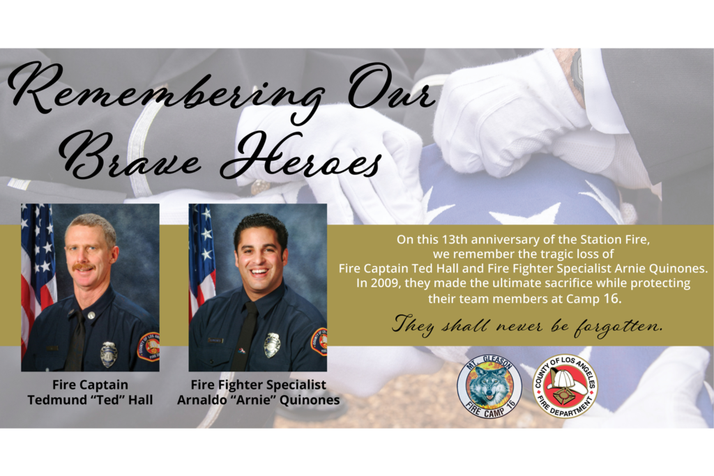 Remembering Heroes: Captain Hall & Fire Fighter Specialist