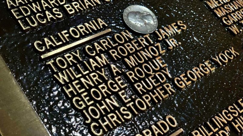 FFS Tory Carlon Honored at 2022 National Fallen Firefighters Memorial