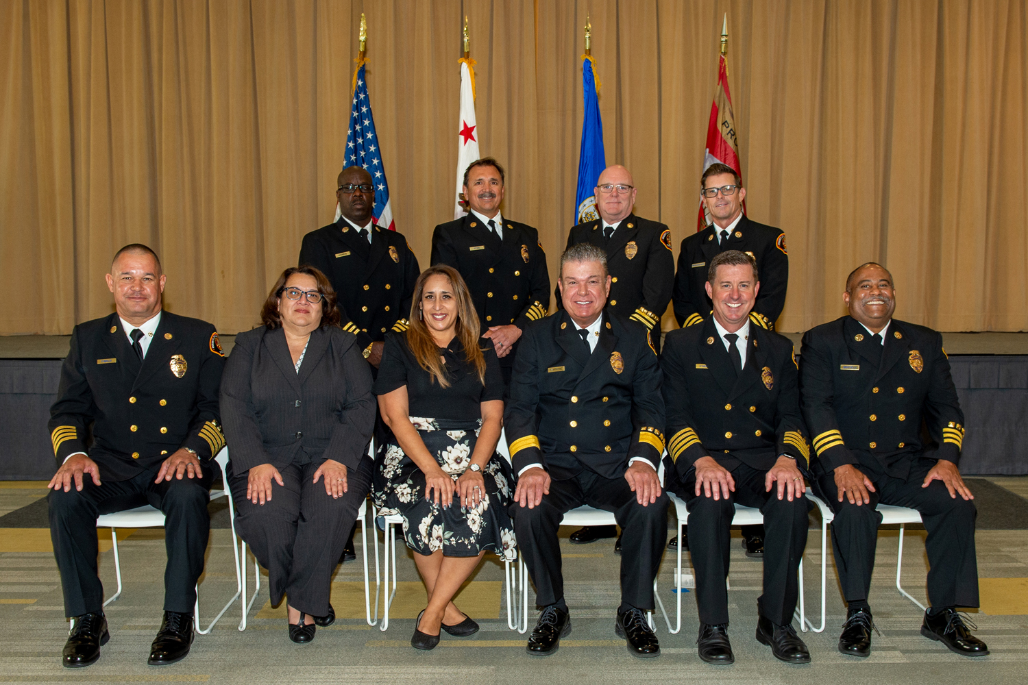 The Los Angeles County Fire Department (LACoFD) hosted a Promotional Ceremony on Wednesday, October 19, 2022, at the Rowland Heights Community Center.