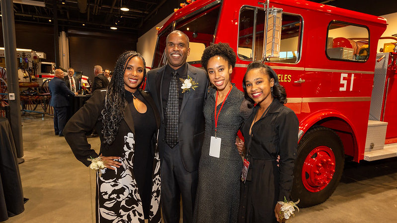 On Thursday, November 3, 2022, a celebration was held for retired Los Angeles County Fire Department (LACoFD) Fire Chief Daryl L. Osby at the Los Angeles County Fire Museum in Bellflower.