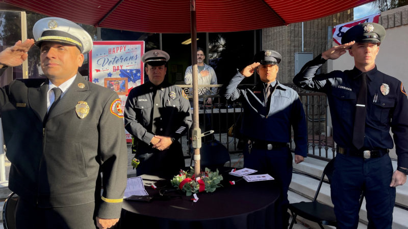 In recognition of courageous Veterans, the Los Angeles County Fire Department participated in Veterans Day ceremonies throughout Los Angeles County on November 11, 2022.