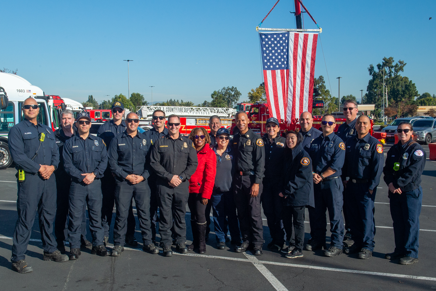 Beginning on November 14, 2022, the Los Angeles County Fire Department (LACoFD) partnered with ABC7’s Spark of Love toy drive to collect and distribute new, unwrapped toys and sports equipment to children of all ages.