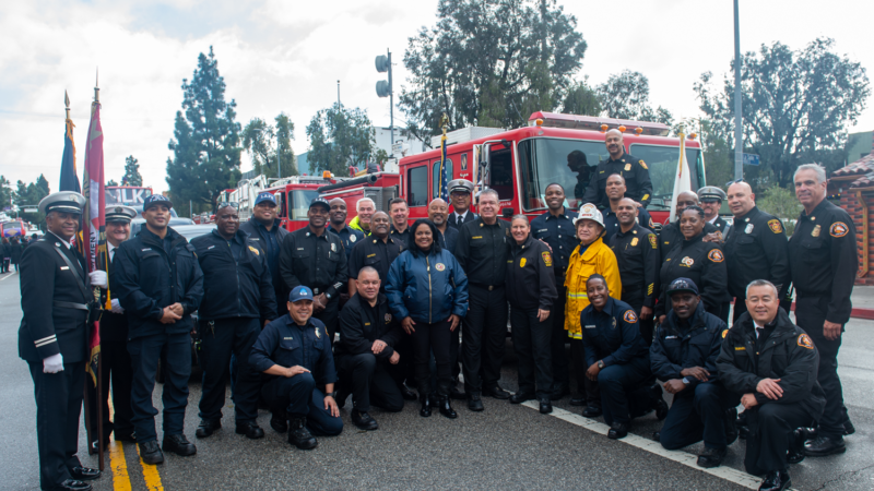 The Los Angeles County Fire Department (LACoFD) participated in the 38th Annual Kingdom Day Parade on Monday, January 16, 2023, and has proudly done so every year since its inception.