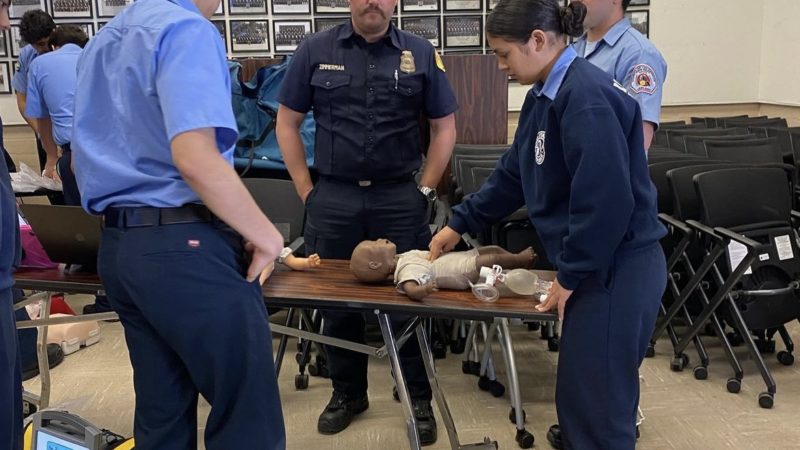 The Los Angeles County Fire Department (LACoFD) held two Cardiopulmonary Resuscitation (CPR) trainings for its Explorer Program participants on Saturdays, February 11 and 18, 2023, at LACoFD headquarters.