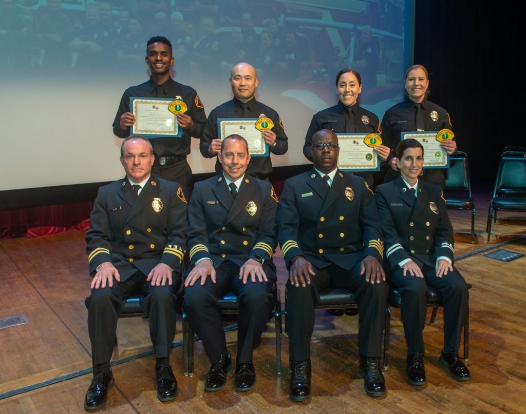 PTI Class 262 Graduation Ceremony - Fire Department