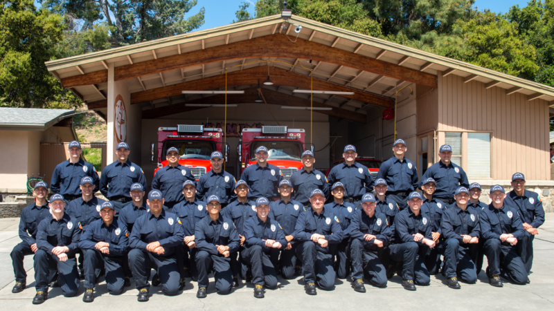 The Los Angeles County Fire Department (LACoFD) honored 32 Fire Suppression Aids (FSA) with a graduation ceremony on Friday, April 7, 2023, at Camp 2 in La Caada Flintridge for their successful completion of the FSA Academy.