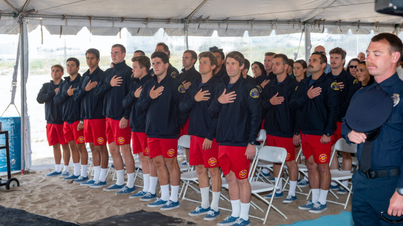 On Thursday, May 4, 2023, the Los Angeles County Fire Department’s (LACoFD) Lifeguard Division held a formal graduation ceremony for Ocean Lifeguard Academy (OLA) 39 at Dockweiler State Beach’s Youth Center in Playa Del Rey.