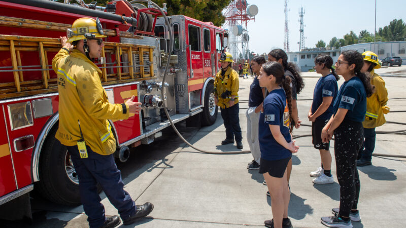 On Saturday, May 20, 2023, dozens of youth between the ages of 10-18 years old participated in this year's Girls' Fire Camp.