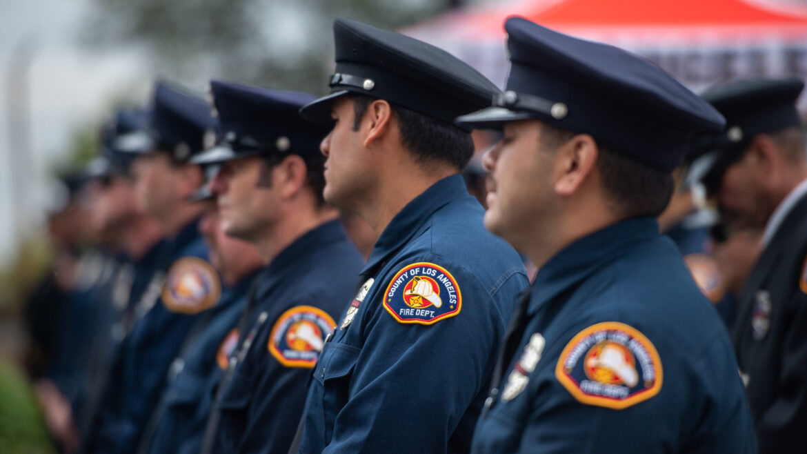 On Tuesday, May 30, 2023, the Los Angeles County Fire Department (LACoFD) honored fallen firefighters at its annual Firefighters’ Memorial Service at Department headquarters.