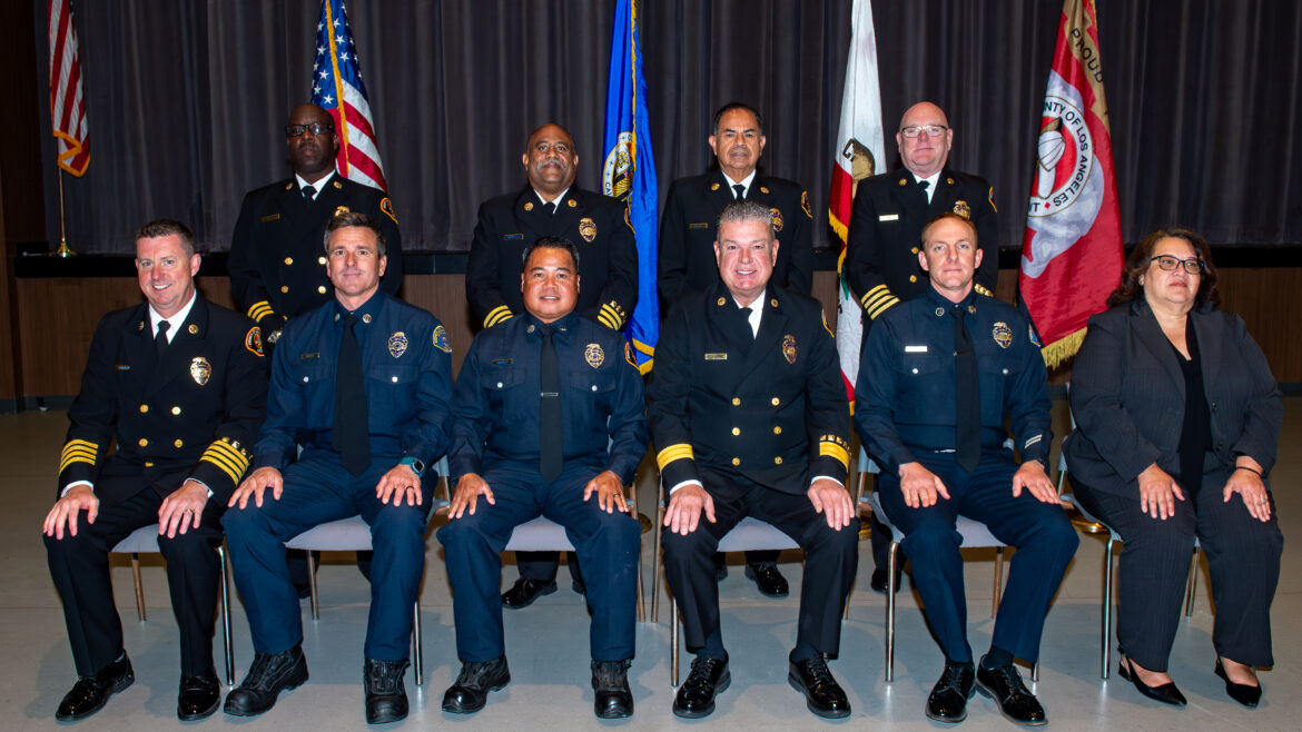 Department Hosts Promotional Ceremony