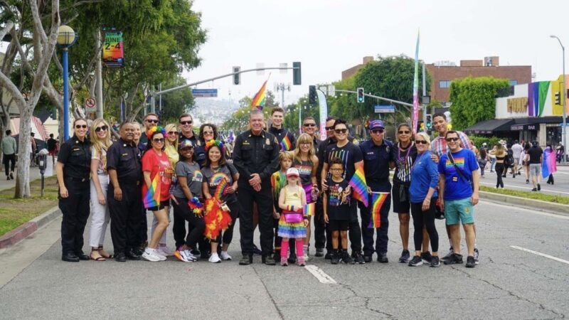 On Saturday, June 4, 2023, the County of Los Angeles Fire Department Fire Chief Anthony C. Marrone was joined by the Executive Team along with Department personnel in kicking-off the West Hollywood Pride Parade
