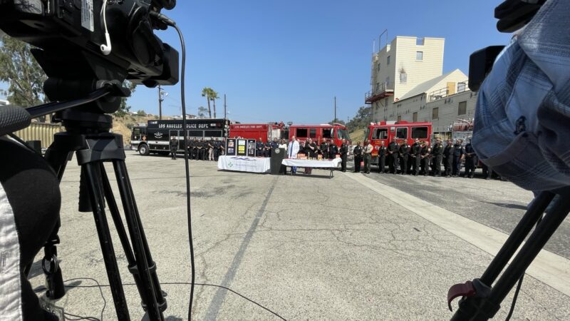 LACoFD, LAFD Joint Fireworks News Conference 6.30.23