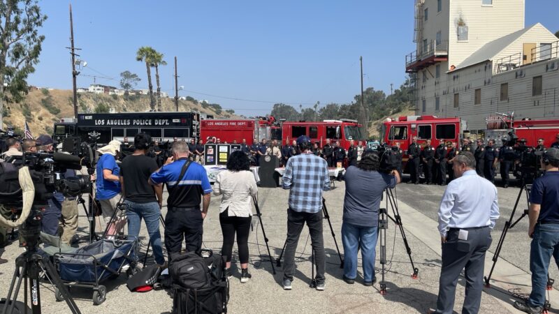 LACoFD, LAFD Joint Fireworks News Conference 6.30.23