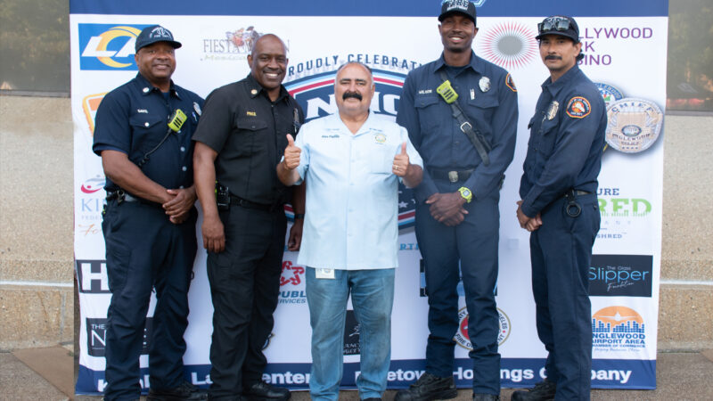 Crew members from the Los Angeles County Fire Department’s (LACoFD) Division II and IV participated in several 2023 National Night Out events on Tuesday, August 1.