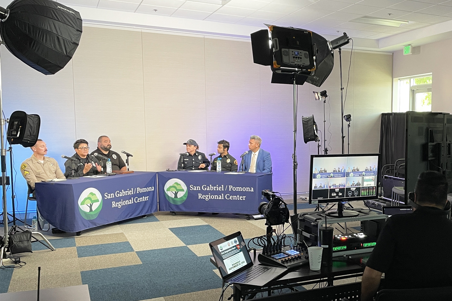 In partnership with the San Gabriel/Pomona Regional Center (SG/PRC), the County of Los Angeles Fire Department (LACoFD) participated in the second annual First Responders Panel. This virtual panel discussion was held on Wednesday, September 20, 2023.