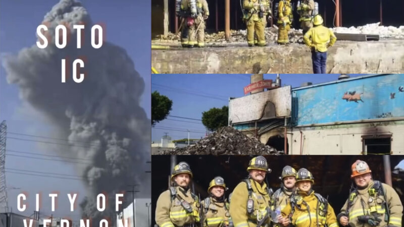 On Thursday, December 28, 2023, at 10:31 a.m. County of Los Angeles Firefighters responded to a report of a structure fire located near East Vernon Avenue and Soto Street in the City of Vernon.