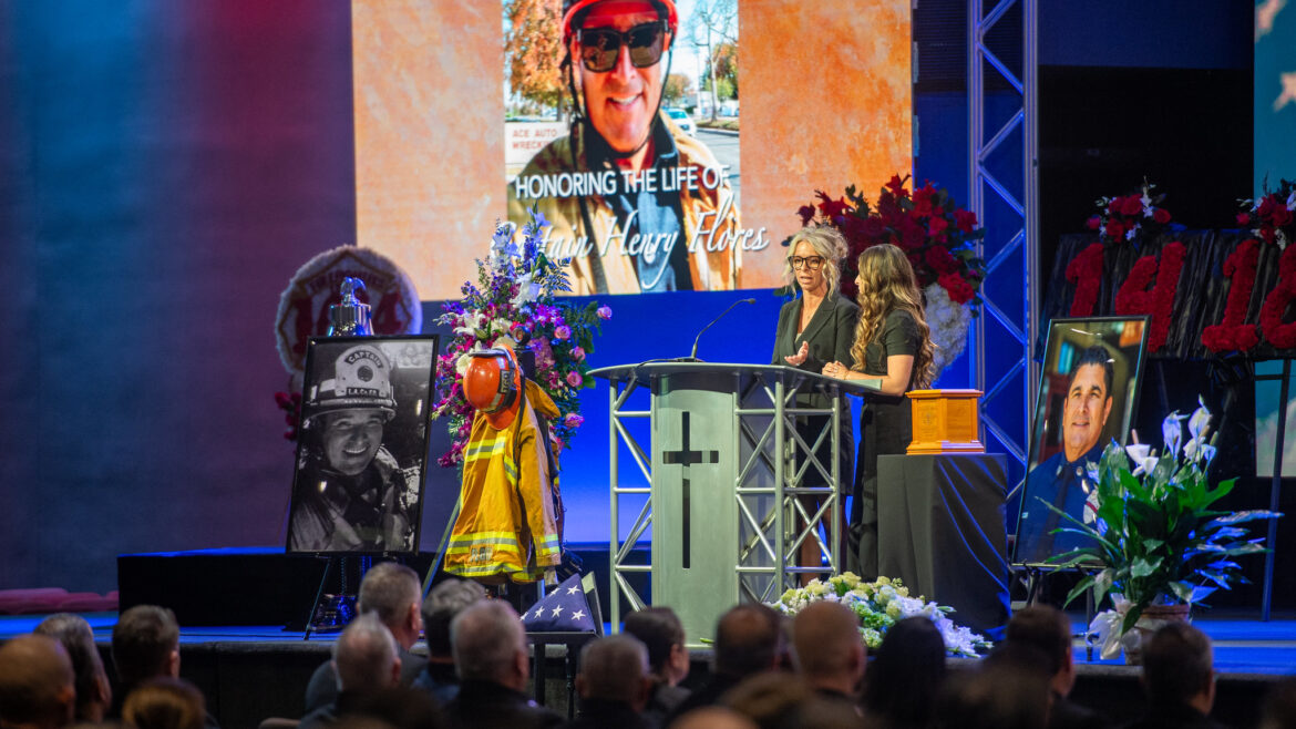 On Monday, April 29, 2024, the County of Los Angeles Fire Department (LACoFD) hosted a flag ceremony at Fire Station 169, and on Tuesday, April 30, 2024, a memorial service was held in honor of Fire Captain Henry H. Flores who passed away on April 8, 2024.