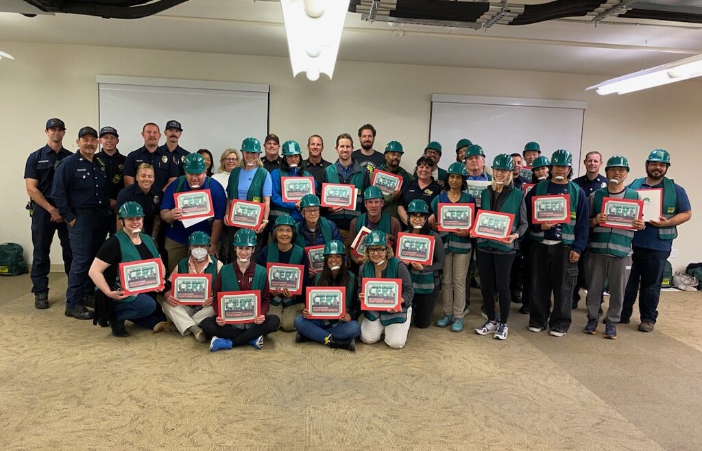 The County of Los Angeles Fire Department (LACoFD) hosted two Community Emergency Response Team (CERT) trainings during the months of April and May 2024 in the Antelope Valley and La Cañada Flintridge. 