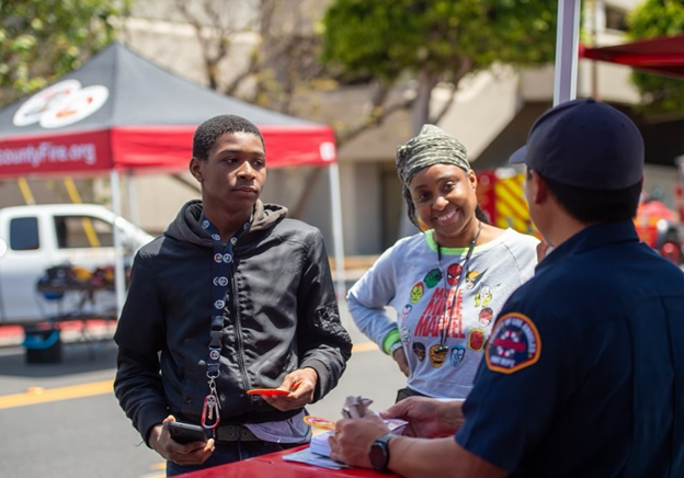 On Saturday, May 25, 2024, the County of Los Angeles Fire Department (LACoFD) hosted the last Fire Service Day of the year at Fire Station 171 in the City of Inglewood.