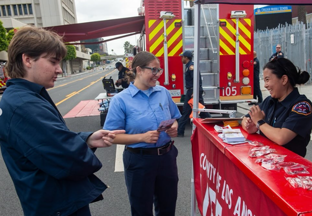 On Saturday, May 25, 2024, the County of Los Angeles Fire Department (LACoFD) hosted the last Fire Service Day of the year at Fire Station 171 in the City of Inglewood.