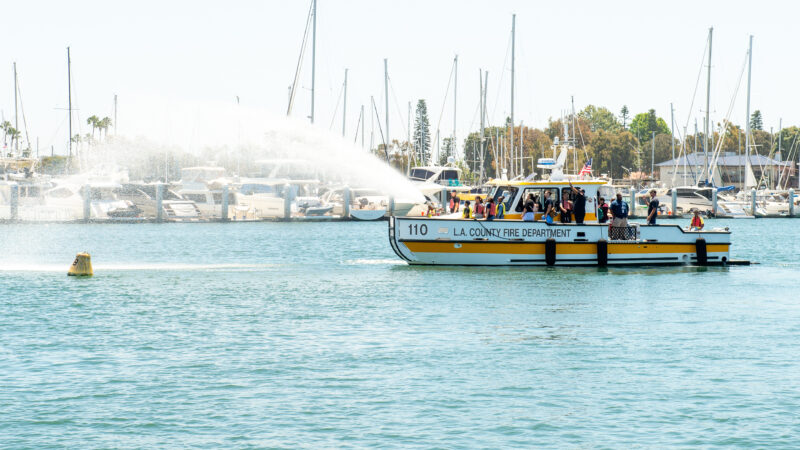 The County of Los Angeles Fire Department’s Public Affairs Section organized a one-day field trip to celebrate Take Our Young People to Work Day on June 25, 2024.