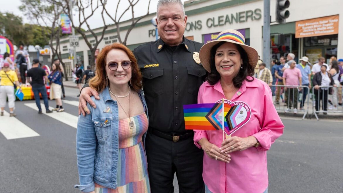 On Saturday, June 1, 2024, County of Los Angeles Fire Department (LACoFD) team members attended the annual Pride Parade and Street Festival.
