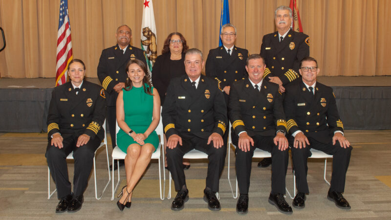 On Thursday, August 22, 2024, the County of Los Angeles Fire Department (LACoFD) held a promotional ceremony at the Rowland Heights Community Center for newly prompted employees.