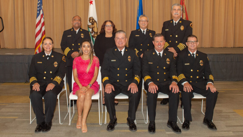 On Thursday, August 22, 2024, the County of Los Angeles Fire Department (LACoFD) held a promotional ceremony at the Rowland Heights Community Center for newly prompted employees.