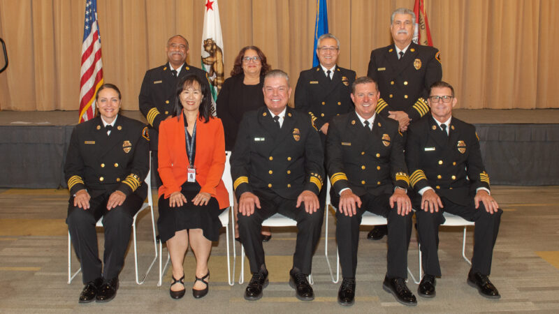 On Thursday, August 22, 2024, the County of Los Angeles Fire Department (LACoFD) held a promotional ceremony at the Rowland Heights Community Center for newly prompted employees.