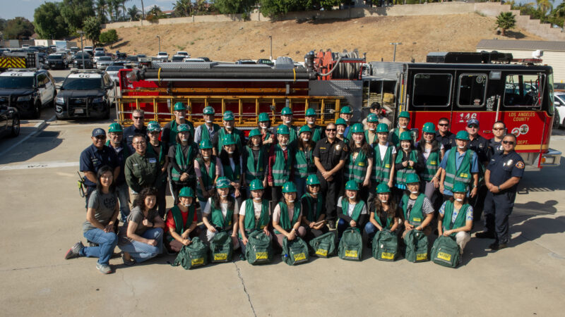 To ensure community resilience during emergencies, the County of Los Angeles Fire Department (LACoFD) has significantly increased Federal Emergency Management Agency Community Emergency Response Team (CERT) trainings throughout Los Angeles County.