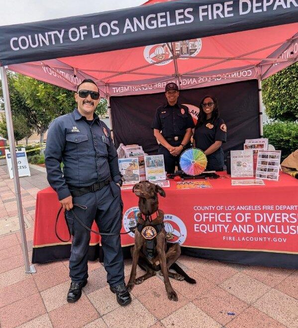 During the month of September 2024, the County of Los Angeles Fire Department (LACoFD) participated in events throughout Los Angeles County in honor of National Hispanic Heritage Month.