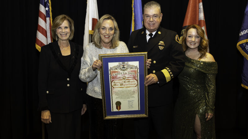 On Friday, December 13, 2024, the County of Los Angeles Fire Department (LACoFD) celebrated its 100th anniversary with a spectacular Centennial Gala held at The Commons located on the Universal Studios Backlot in Universal City.