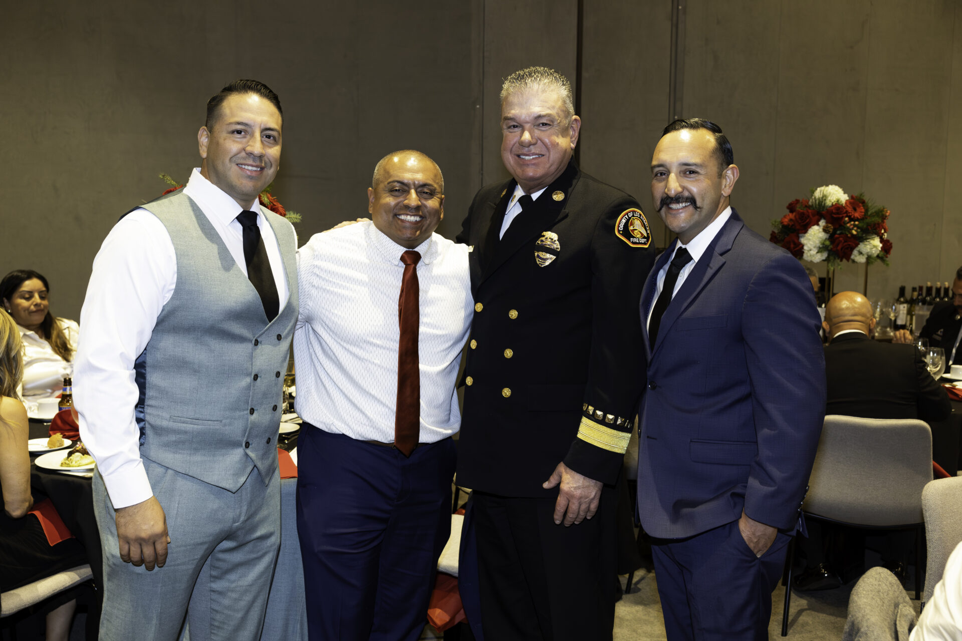 On Friday, December 13, 2024, the County of Los Angeles Fire Department (LACoFD) celebrated its 100th anniversary with a spectacular Centennial Gala held at The Commons located on the Universal Studios Backlot in Universal City.