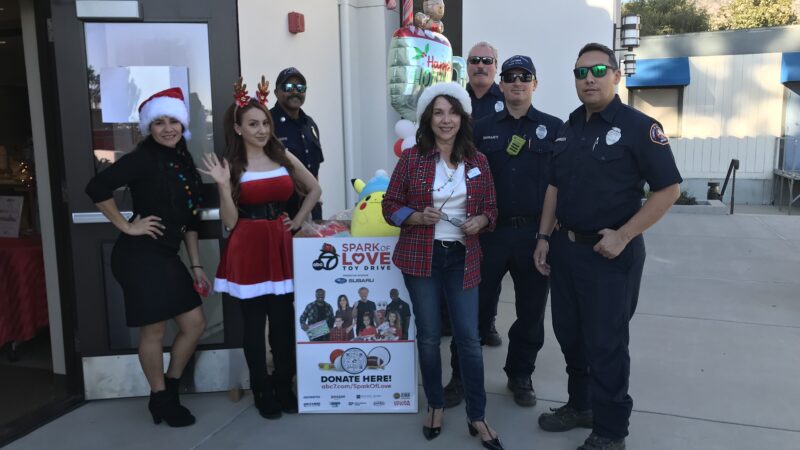 In partnership with ABC7’s annual holiday campaign, Spark of Love, the County of Los Angeles Fire Department (LACoFD) has been collecting and distributing toys across Los Angeles County to bring holiday joy to children and teens.