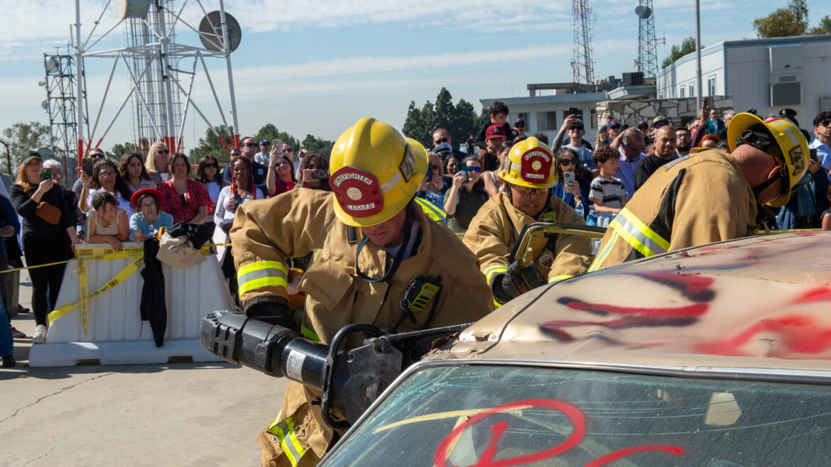 On Friday, February 28, 2025, the County of Los Angeles Fire Department (LACoFD) hosted a graduation ceremony for Recruit Class 175 to congratulate its newest class of firefighter trainees, at the Cecil R. Gehr Memorial Combat Training Center at Department Headquarters in unincorporated East Los Angeles.