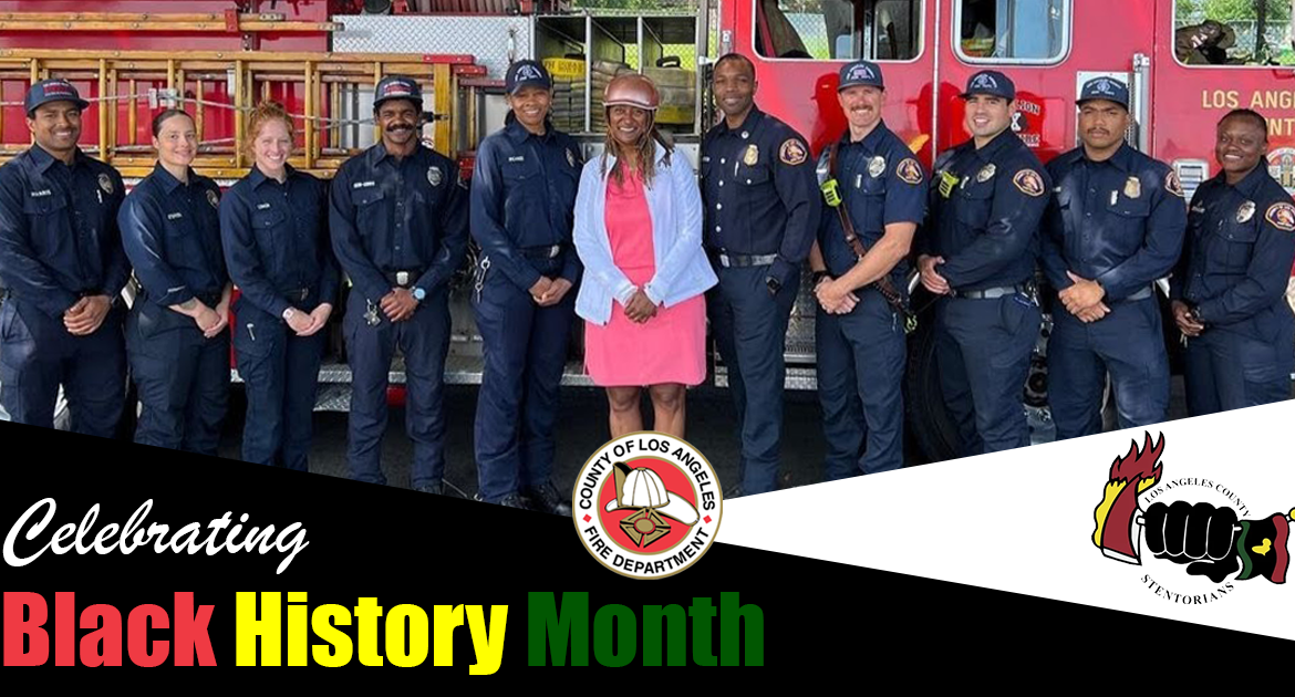 Throughout February, the County of Los Angeles Fire Department (LACoFD) and Los Angeles County Stentorians proudly celebrate Black History Month by recognizing the exceptional achievements and contributions of African American/Black individuals.