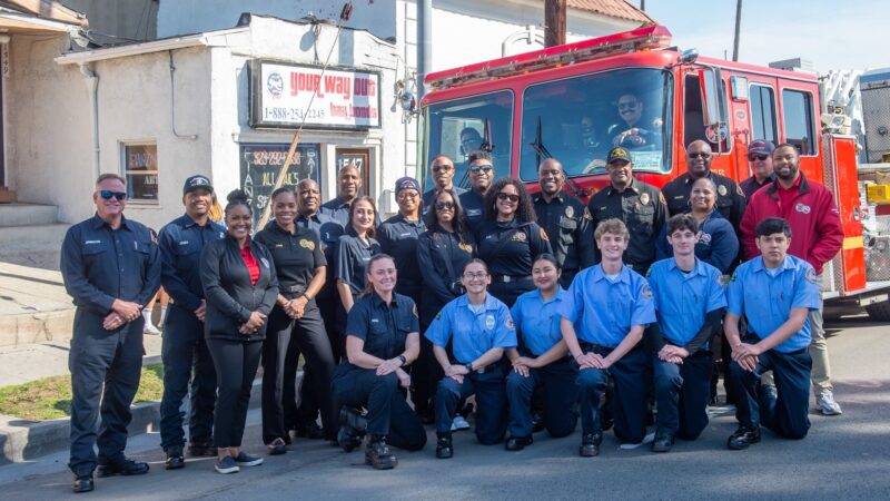 On Presidents Day, Monday, February 17, 2025, the County of Los Angeles Fire Department (LACoFD) and the Los Angeles County Stentorians proudly participated in the 40th Annual Kingdom Day Parade.