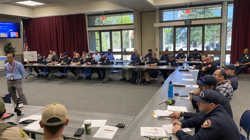 On Tuesday, March 25, 2025, the County of Los Angeles Fire Department (LACoFD) hosted a Metro Gold Line tabletop exercise at the City of Glendora’s Emergency Operations Center.