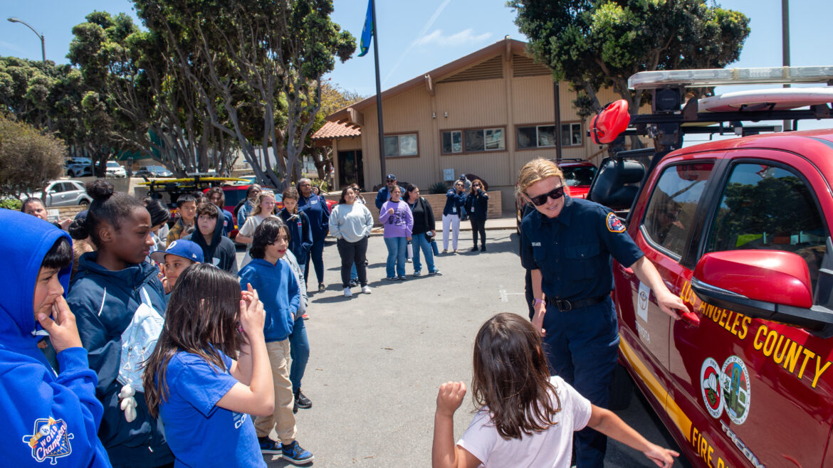 On Tuesday, April 24, 2025, the County of Los Angeles Fire Department (LACoFD) participated in the county’s annual “Take Our Young People to Work Day.”