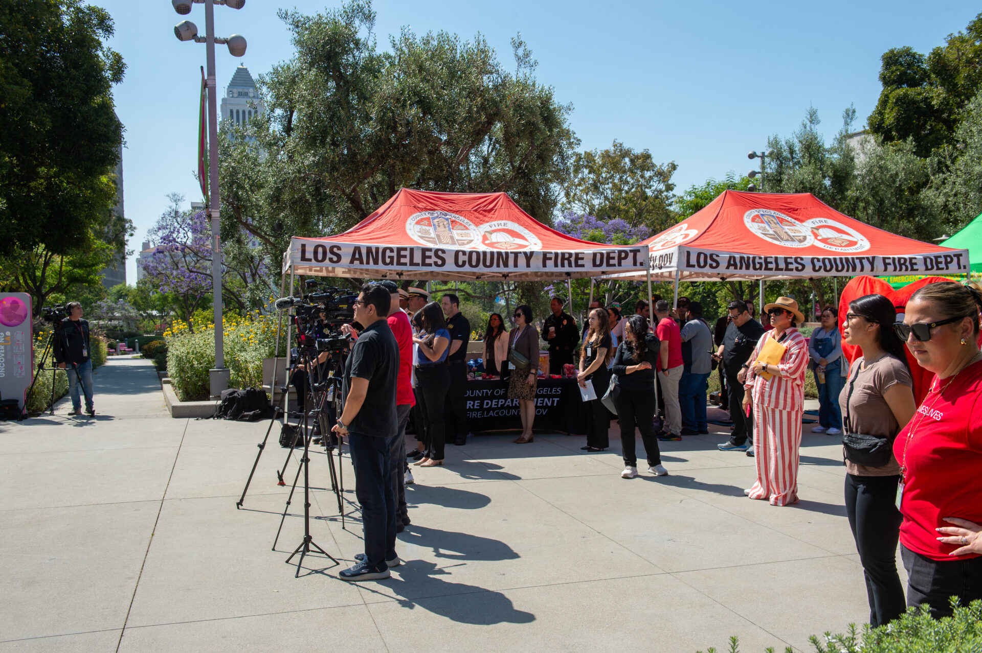 In recognition of National CPR and AED Awareness Week, June 1-7, 2025, the County of Los Angeles hosted the 13th annual Sidewalk CPR Press Conference.