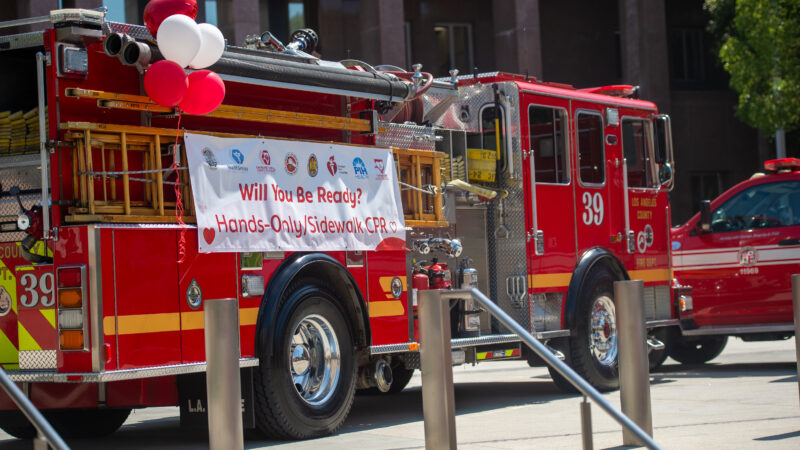 In recognition of National CPR and AED Awareness Week, June 1-7, 2025, the County of Los Angeles hosted the 13th annual Sidewalk CPR Press Conference.