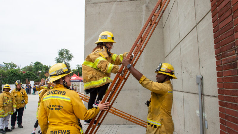 The County of Los Angeles Fire Department (LACoFD), in collaboration with the Los Angeles County Women’s Fire League, hosted over 100 participants at the 11th Semiannual Girls’ Fire Camp (GFC) on Saturday, June 7, 2025.