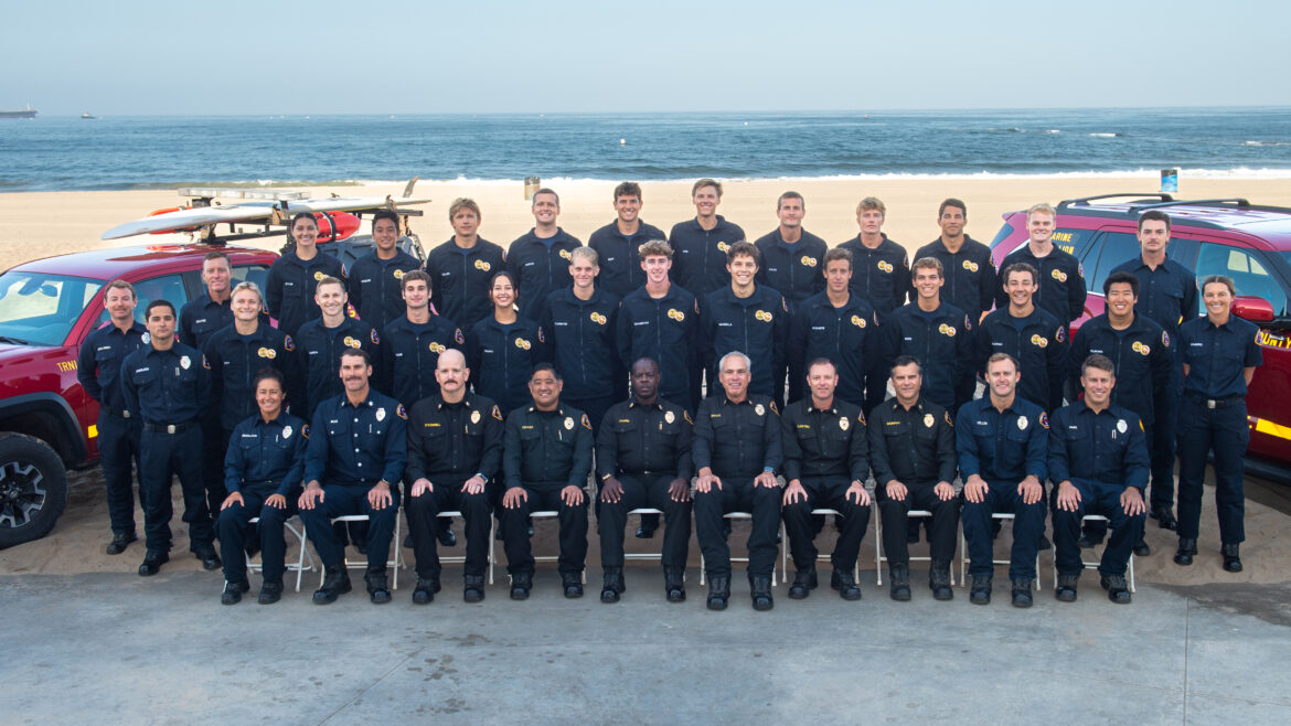 On Tuesday, June 17, 2025, LACoFD Lifeguard Division held a graduation ceremony for Ocean Lifeguard Academy Class 44 at the Dockweiler State Beach Youth Center.