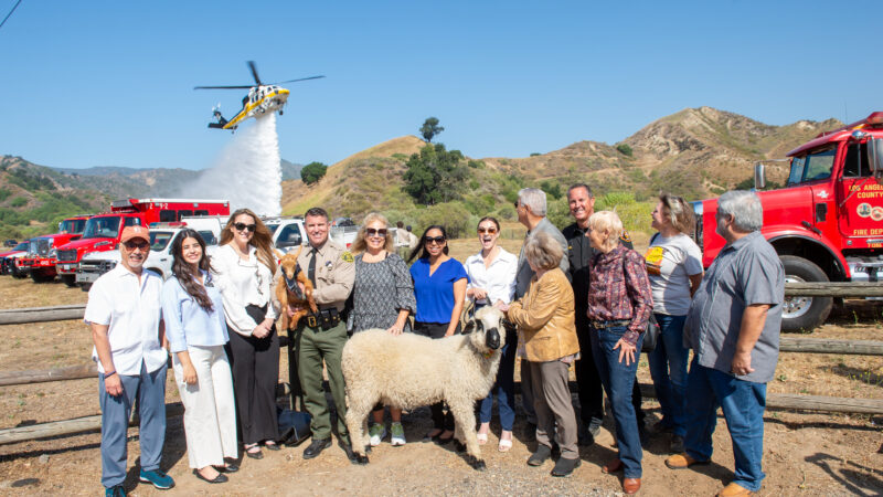 On Friday, June 20, 2025, the County of Los Angeles Fire Department (LACoFD) joined the City of Santa Clarita and the Los Angeles County Sheriff’s Department for the annual Wildfire Safety Press Conference.